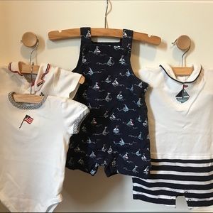 Janie & Jack nautical bundle 3-6